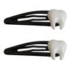 Delicate Hair Clip Tooth Y2K Barrettes Clip Harajuku Hairpin Sweet Girls Hair Harajuku Lady Mini Tooth Shape