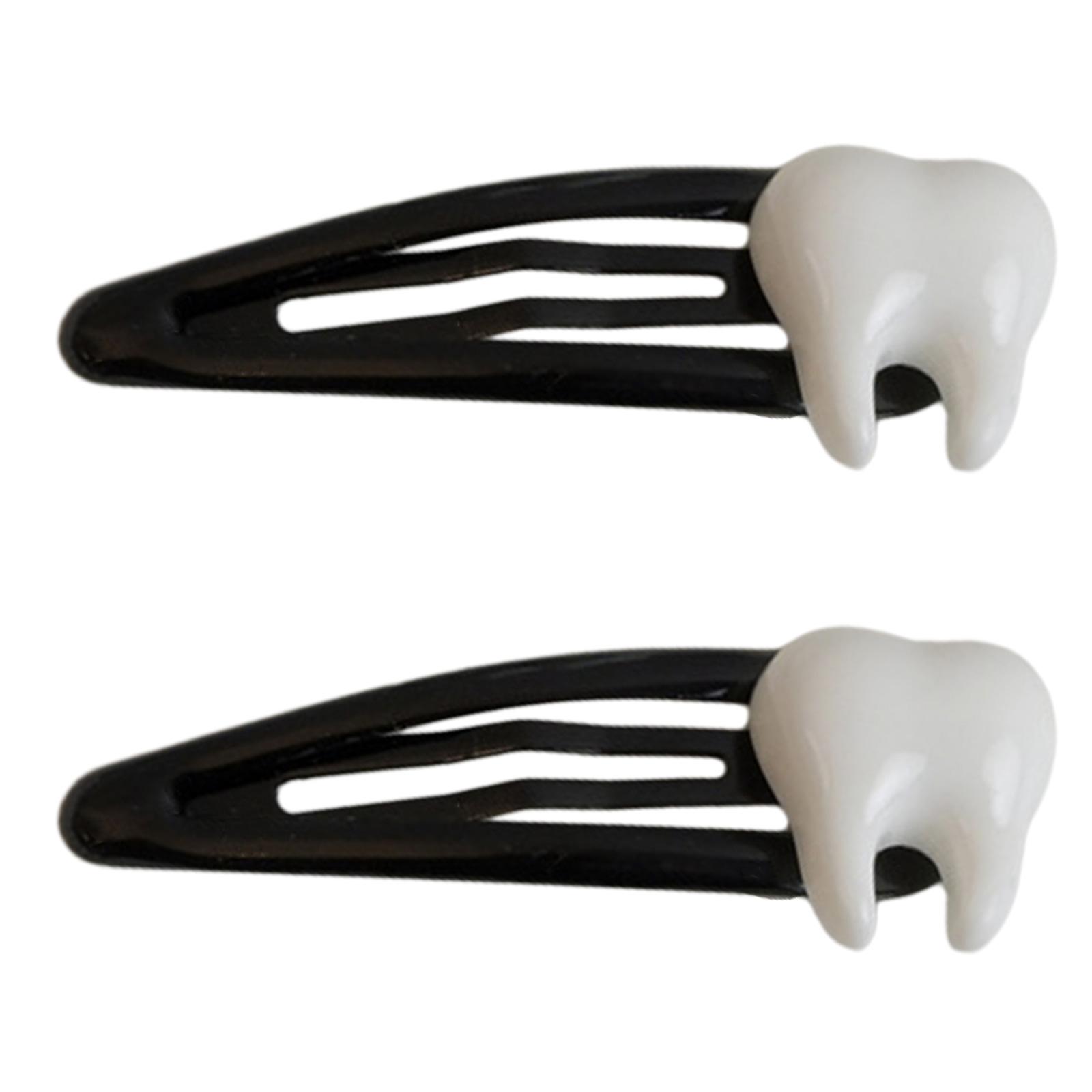 

Заколка для волос Зубчик Харадзюку Y2K Девочки Леди Заколка для волос Милые Заколки Зажим Y2K-девушка Заколка для волос Сладкие Заколки для волос ручной работы чёрный