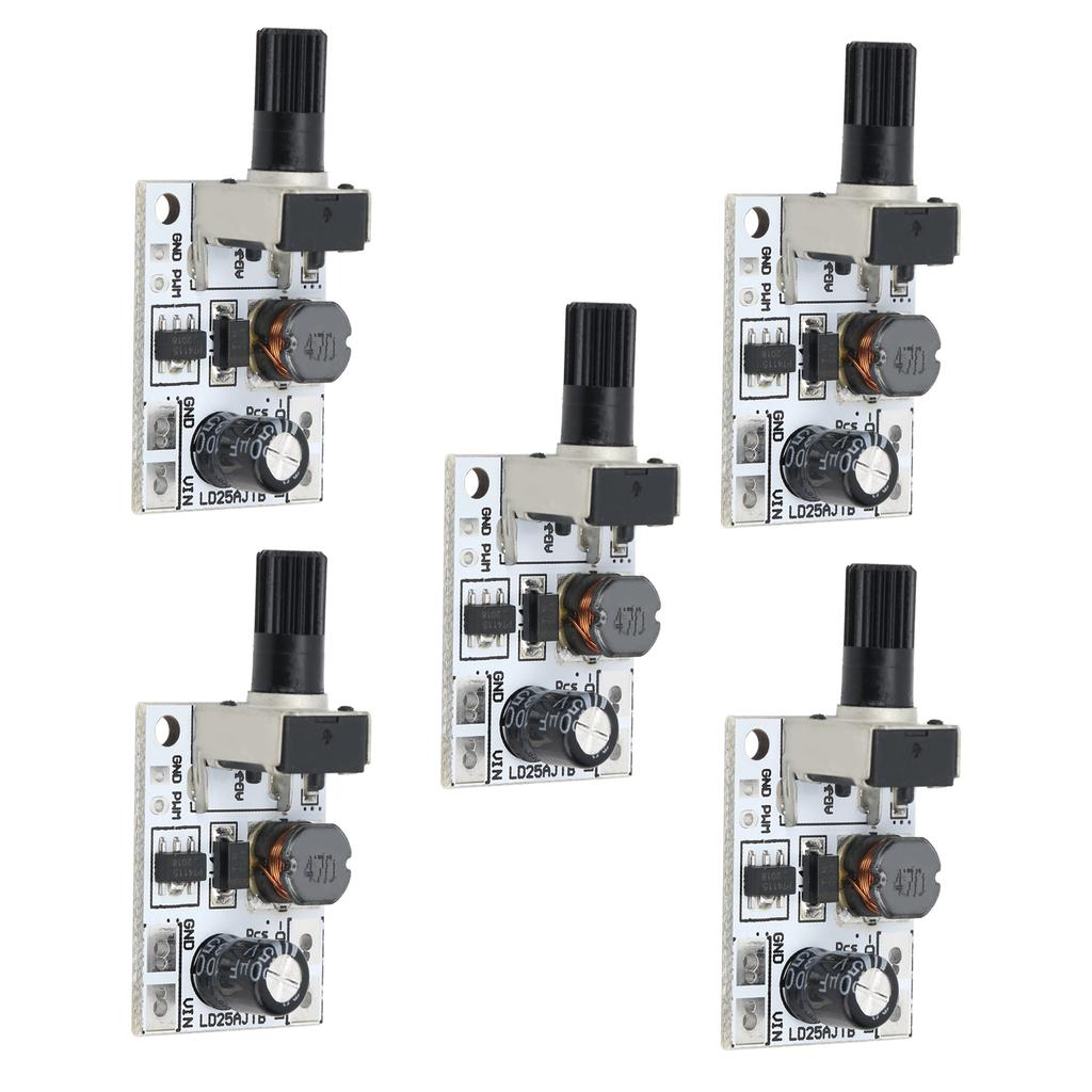 5pcs DC 6?24V 20W Adjustable Brightness LED Driver Switch PWM  Dimmer Controller