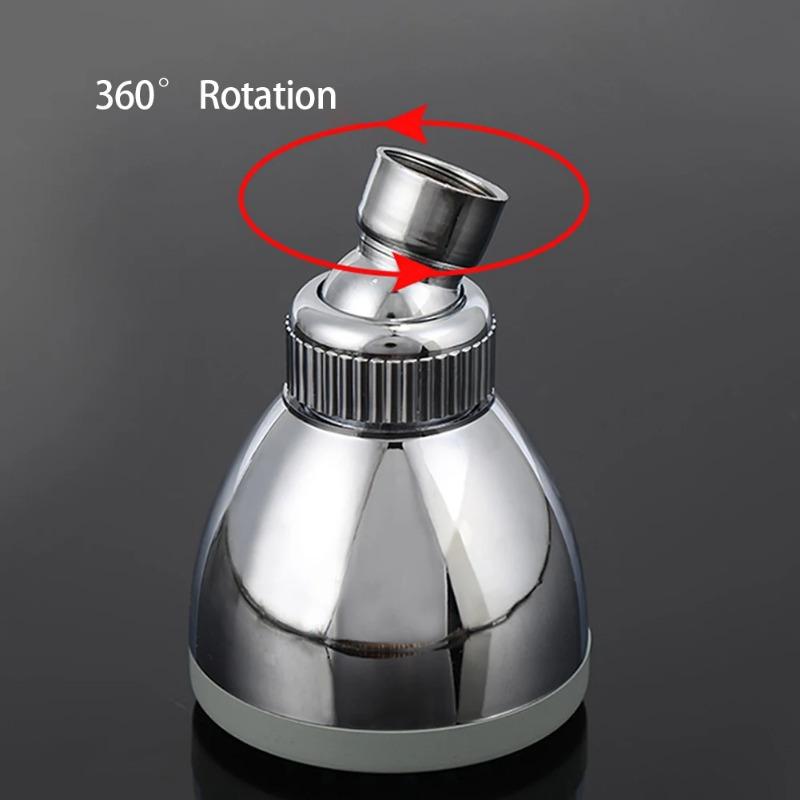 1Pc Shower Head ABS Chrome Handheld Water Saving Rround Shower Faucet Head Universal Bathroom SPA Shower Head