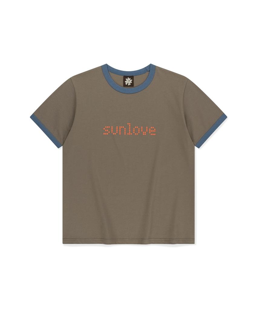 Sseonleobeutueo Dots Ringer Tee Taupe