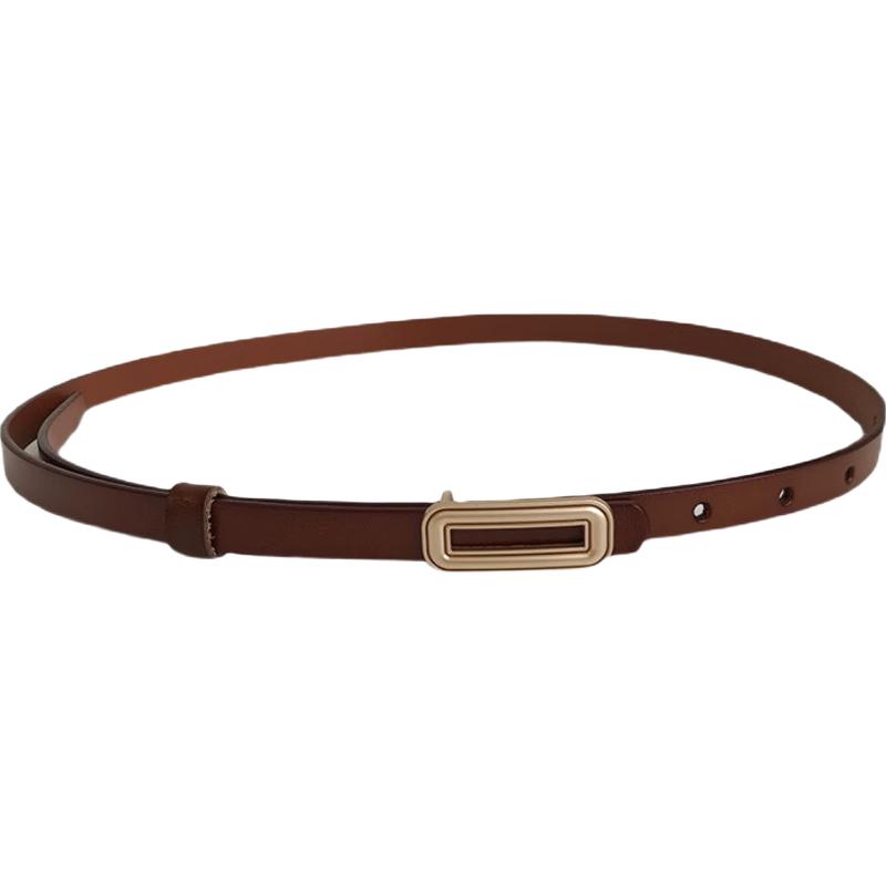 

Viney Women s Thin Cowhide Versatile Belt