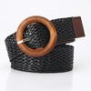 Women's Trendy European & American Woven Leather Belt - Versatile Dress & Pants Accessory