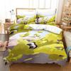 Splatoon 3 Bedding Set 3D Print Anime Duvet Cover Single Twin Full Queen King Size for Adult Kids Bedroom