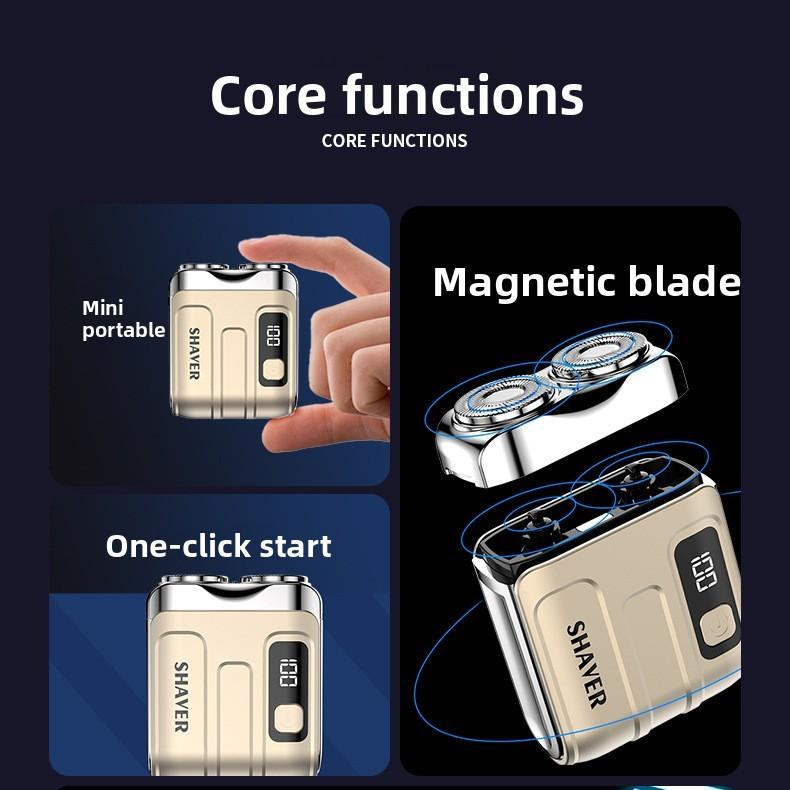 Shaver Electric Smart Home Portable Digital Shavers With Led Durable Screen