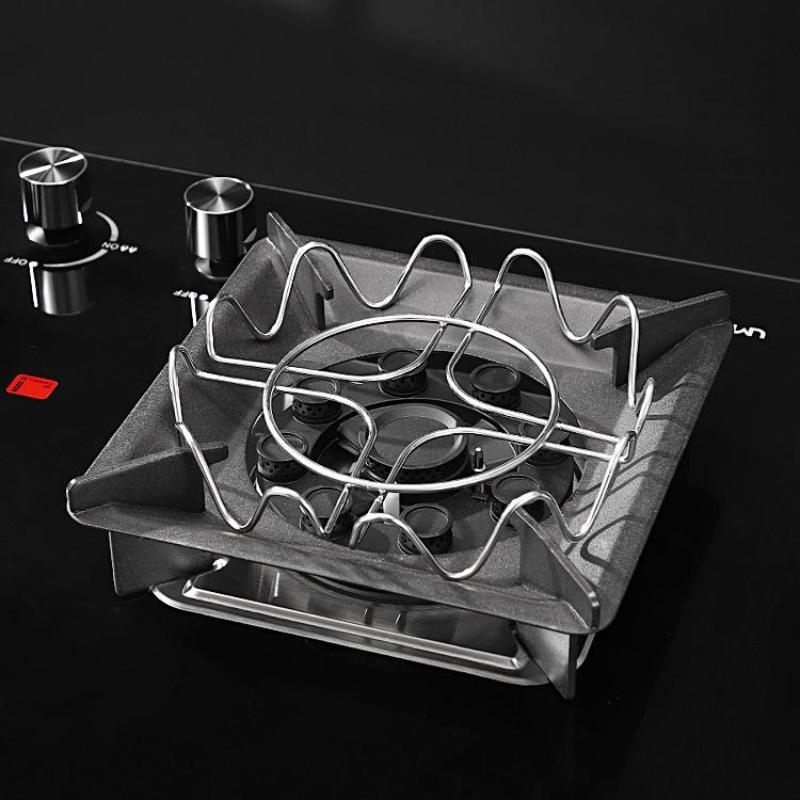 Egg Steamer Rack Circular Waves Food Contact Safe Stainless Steel Multifunctional Steaming Holder for Baby Food Cooking