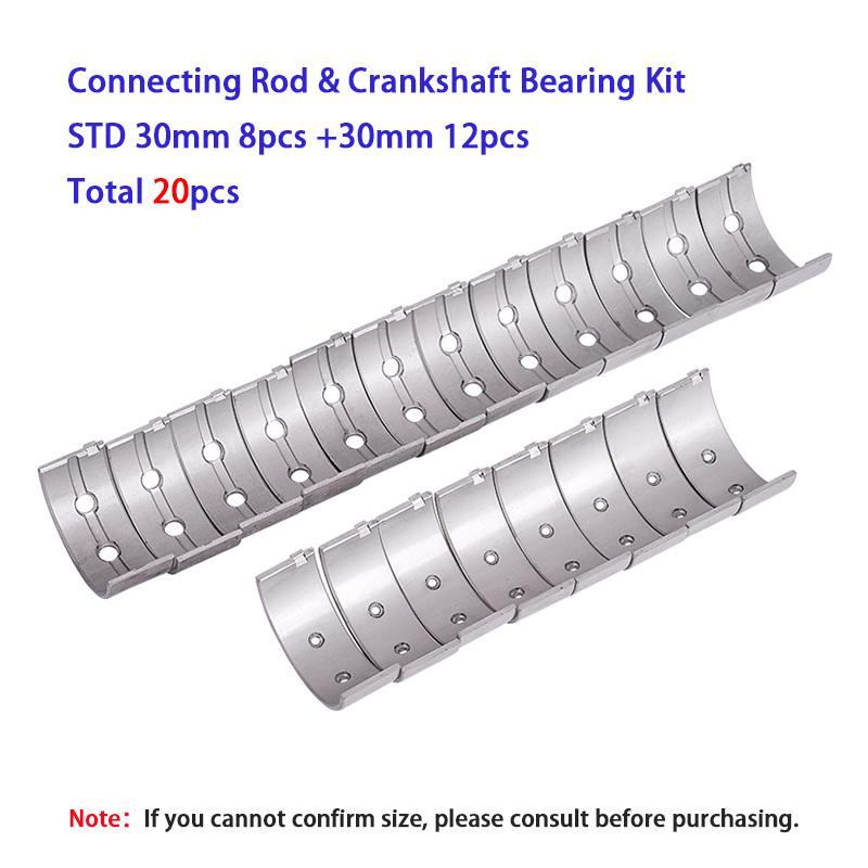 STD 30mm For HONDA VFR400 CB400 VTEC RVF400 CB400SF CBR400 NC23 NC29 CB-1 Connecting Rod Crankshaft Bearing VFR/RVF/CB/CBR 400
