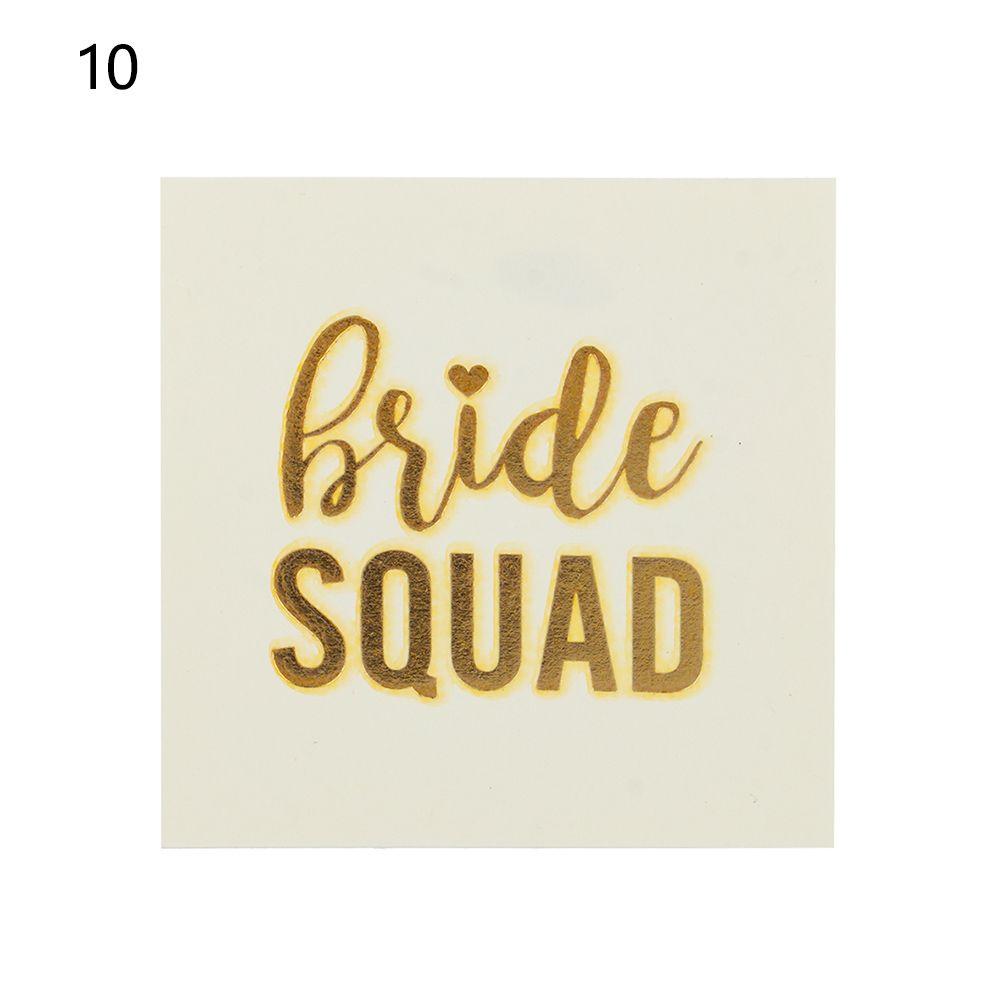 Bernvakarių lipdukas Nuotakos tatuiruotės lipdukas Nuotakos vakarėlio dekoracija Nuotakos komandos laikina tatuiruotė