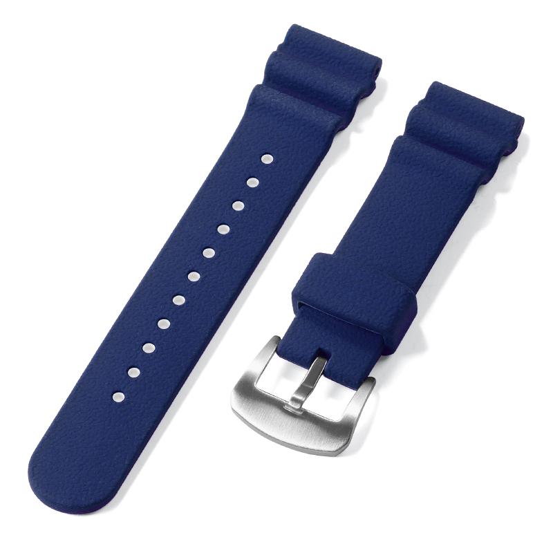 22mm Gummi-Silikon-Uhrenarmband für Seiko Nein. 5 SKX009 Prospex Uhrenarmband Elektronisches Armbanduhr-Armband Sport Taucheruhr Armband