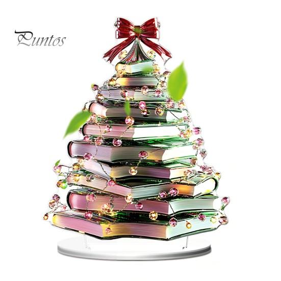 Seasonal Shelf Decorations Cartoon Christmas Coffee Cup House Ornaments, 2D Acrylic Tree Tabletop Cute Holiday Home Accents Decor, Mini Decor for Desk