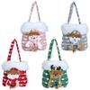 4 Festive Gift Bags – Snowman & Santa Design