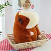 Simulated plush stuffed animals cute Dutch pigs Kawaii capybaras sofas pillows room decorations toys children's birthday gift