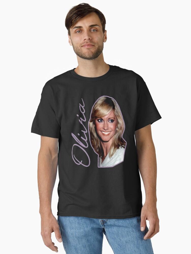 Olivia Newton John Enkele Naam Klassiek T-shirt