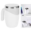 D2 Self Stirring Mug Electric Magnetic Rotating Mixing Cup Automatic Metal Cup for Coffee Milk Rotating Electric Milk Coffee Cup