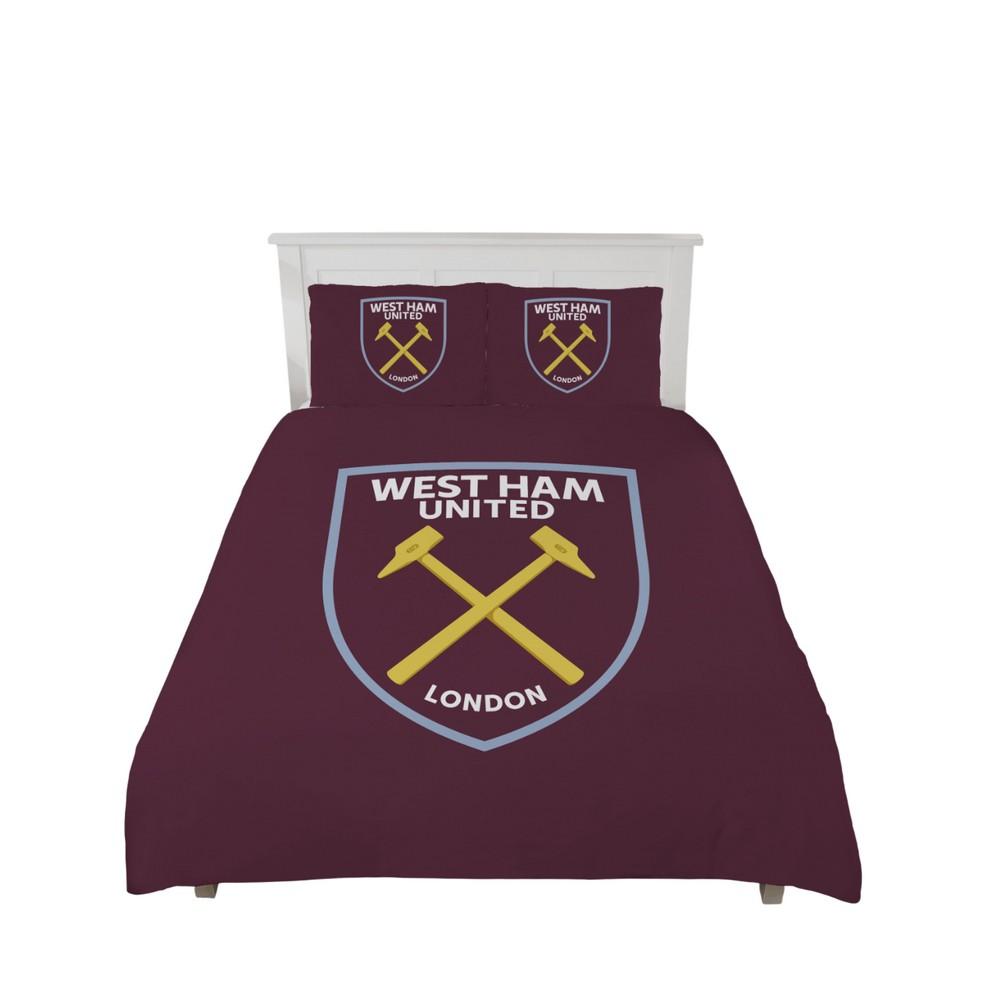 West Ham United FC Crest Duvet Cover Set
