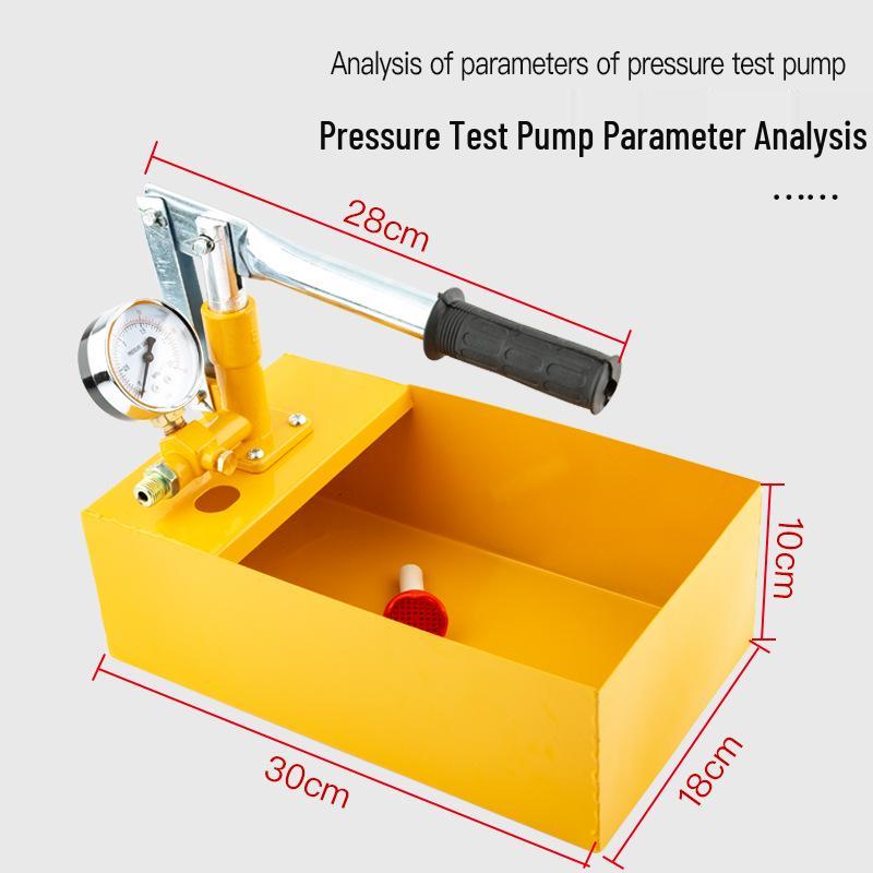 Manual Pressure Test Pump for PPR Water Pipes and Leak Detection