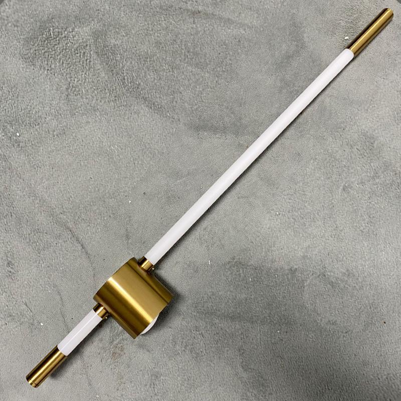 Modern LED Wall Lights Bedroom Longer Tube Lighting Living Room Background Decorate Stairs Lamp Hotel Black Gold Sconce Fixtures