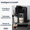 Machine à Café Grain - DE'LONGHI - Magnifica Start ECAM220.60.B - LatteCrema - 15 bar - 1450W