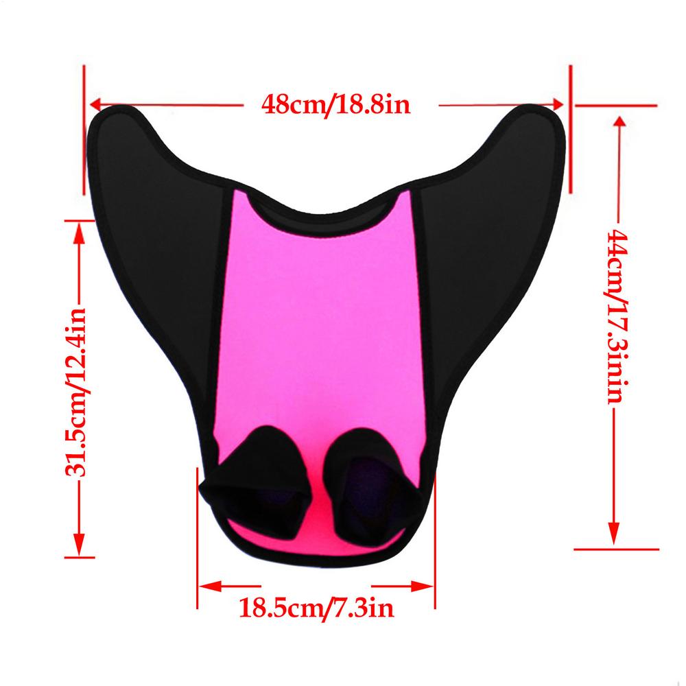 Swimming Fins Swimming Training Fins Short Blade Flippers Swim Fins Travel Size Flippers Swimming Fins for Snorkeling Diving