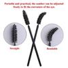 100Pcs Kit lash Extension Brushes Mascara Applicator Wand Lash Eyebrow Brush Disposable Micro Eyelash Comb Brush Spoolers Makeup