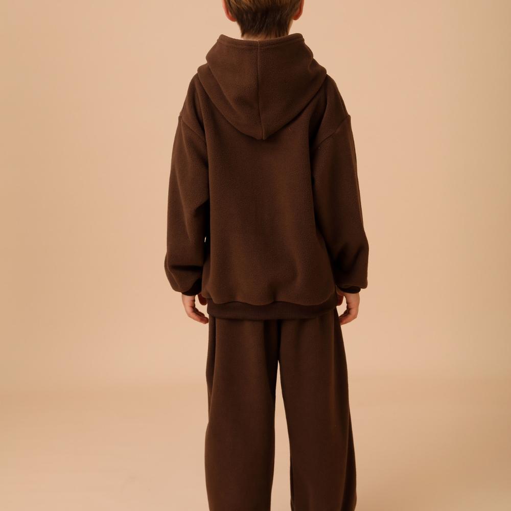 Vêtements de sport d'extérieur pour enfants shaker sweat à capuche imprimé ABC enfants garçons et filles automne survêtement décontracté