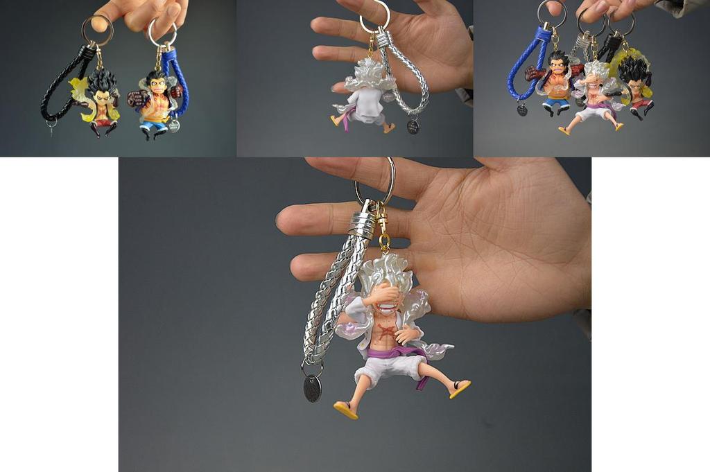 Trendy One Piece Nika Luffy Collectible Bobblehead Toy 7cm Guangdong