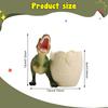 Dinosaur Pen Holder Cosmetic Brush Organizer Adorable Cute Home Decor Stylish Pencil Desk