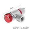 Portable CO2 Inflator Head Quickly & Easy Bicycles Tyre Pump Bike Inflation Valves Head Nozzle CO2 Tyre Filler Enduring