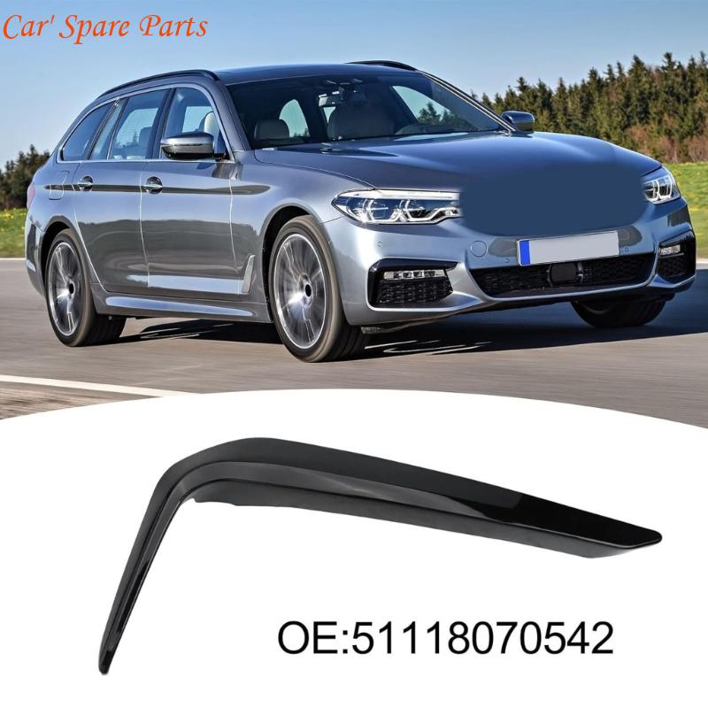 Y4UA Premium ABS Fog Light Eyelid Housing Cover Trim for G31 51118070541 51118070542