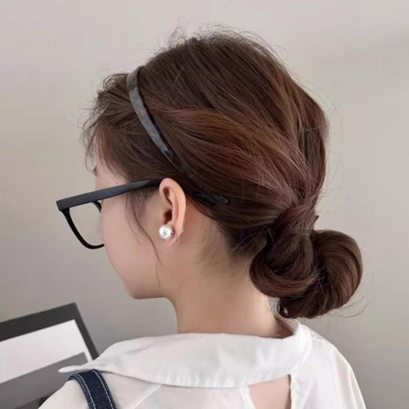 Anti Slip Hair Grip Textured Edge Comfortable Headbands For Daily Use Sports Hair Accessories Multiple Colors