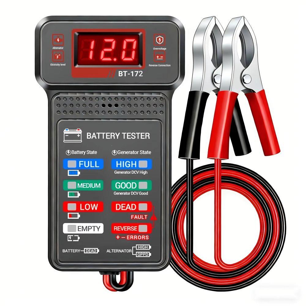 Multifunctional Automotive Battery Analyzer 12V Car Battery Detector  Automotive Repair Tool