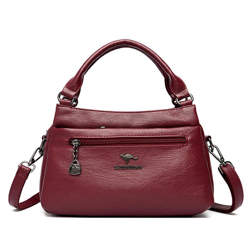 Women's Bag Crossbody Bag Women's Fashion Handbag Middle-aged Mom Bag Shoulder Bag