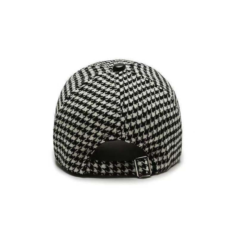 WTEMPO Women's Solid Color Warm Winter Printed Hats Office Ladies Outdoor Commuting Cold-proof Windproof Baseball Hats