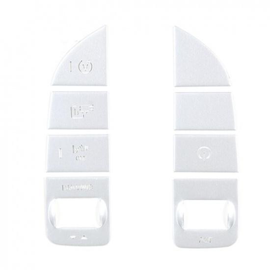 Car Gear Shift Button Sticker Trim For Benz C E Class W205 W213 X253 2015-