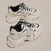 2024 Autumn Women's Sneakers New Breathable Little White Shoes Fashionble Versatile Korean Version Platform Casual Sports Shoes