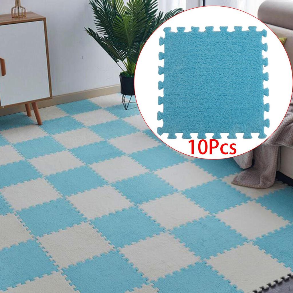10 Pack Baby Activity Mat, Soft Foam Floor Tiles for Toddlers And Kids