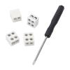 New Practical Connector Strip Light Connect Versatile 6A IP65 Waterproof LED Adapter LED Strips Screw Mounting