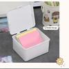 1Pc Korean Transparent Storage Box Card Photocard Storage Box Photo Card Organizer Classification Flip Box