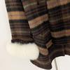 OFTBUY New Winter Women Coat Real Natural Fox Fur Cuff Turn-down Double-faced Woolen Blends Jacket Thick Warm Casual Overwear