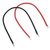 2pcs Battery Inverter Cable Red Black 8AWG Gauge Flexible PVC Waterproof for Car Boat Solar Energy