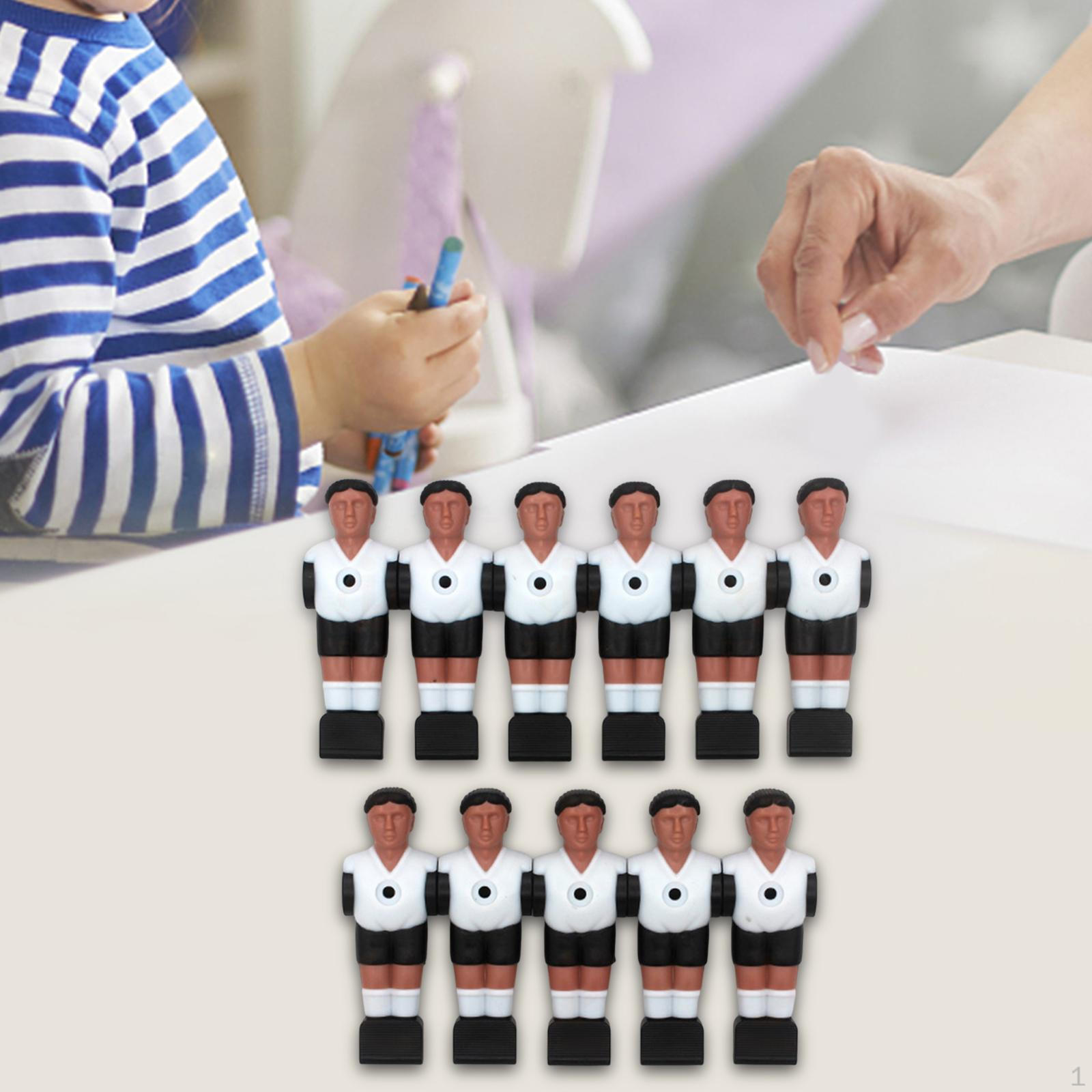 

Набор фигурок настольного футбола для домашних развлечений Black Hair and White