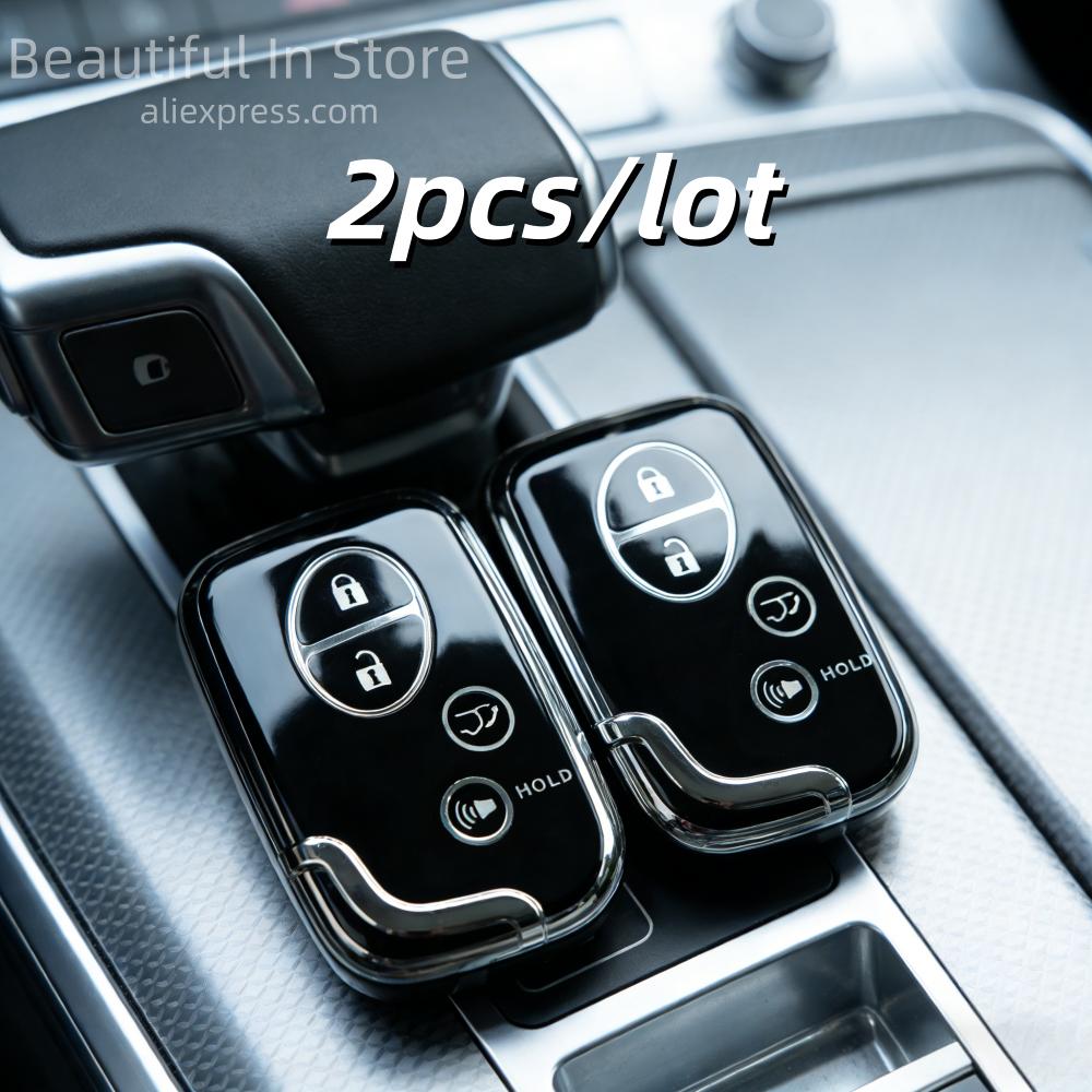 

2pcs/lot Key Fob Cover For 2005-2017 Lexus CT200h ES350 GS300 GS350 GS430 GS450h GS460 is F IS250 IS350 LS460 LS600h LX570 RX35