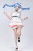Hatsune Miku Cosplay Vocaloid Thanksgiving One Piece White Miku with Wig [milky time]