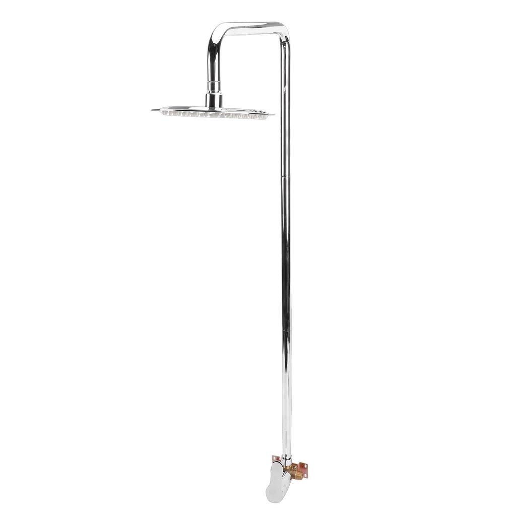 Außenduschen-Set 304 Edelstahl Regendusche Außenduschen-Armatur mit Einhebelmischer für den Hinterhof