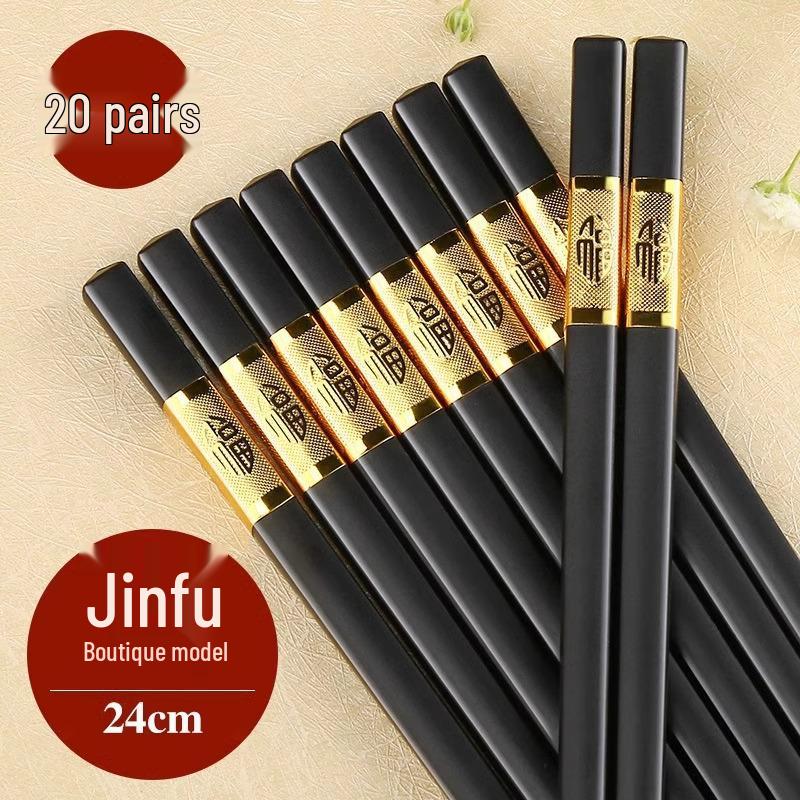 Natural Red Sandalwood Chopsticks: Unlacquered, Unwaxed, Anti-Mildew, Anti-Slip, Solid Wood for Kitchen Use.