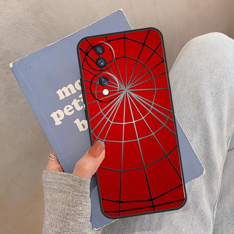 Spider Web Head Mask Case For Honor Magic 8 5 6 7 Pro Cover For Honor 400 200 Lite 50 70 90 X8a X8b X9a X9b X9c