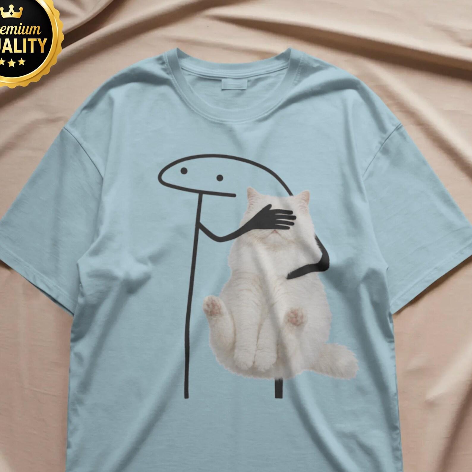 White Persian Cat, Funny Cat Meme Don t Let My Cat See This Shirt, Silly Cat Shirt, Funny Meme Shirt, Cat Lover Gift, Meme Tiktok 3XL