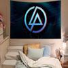 Hot Band LLinkin PPark Colorful Tapestry Wall Hanging Hanging Tarot Hippie Wall Rugs Dorm Wall Art Decor