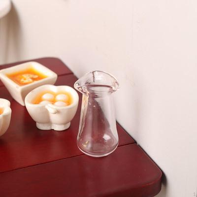 1:12 Miniatures Dollhouse Vase Mini Model Glass 1: 12