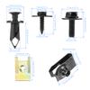 100pcs Car Screws Bolts Metal Plastic Rivet Clips for Auto Body Panels Undertray Engine Under Cover Bumper Fenders Splash Guards